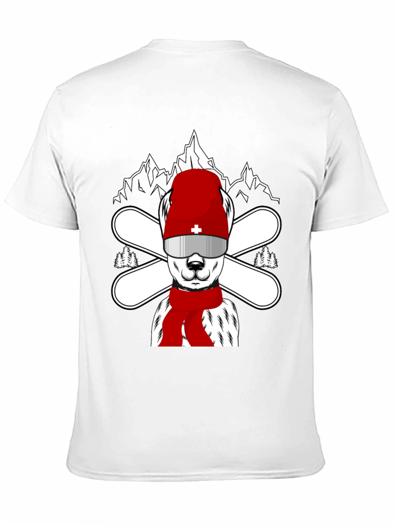 Ski Bear Graphic Tee