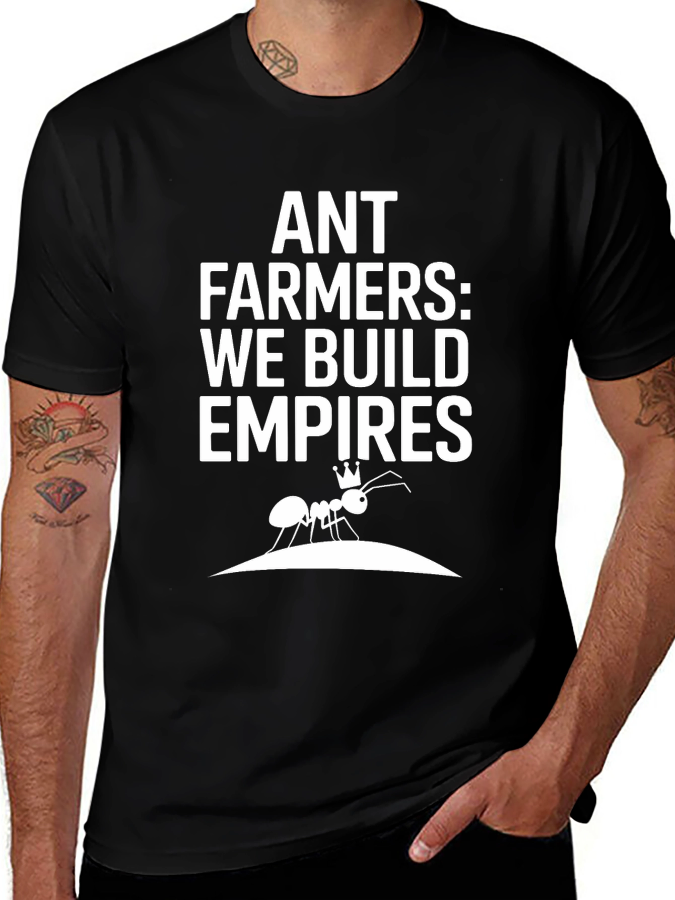 Ant Farmers: We Build Empires Graphic T-Shirt