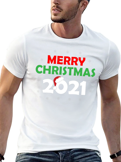 Merry Christmas 2021 Graphic T-Shirt