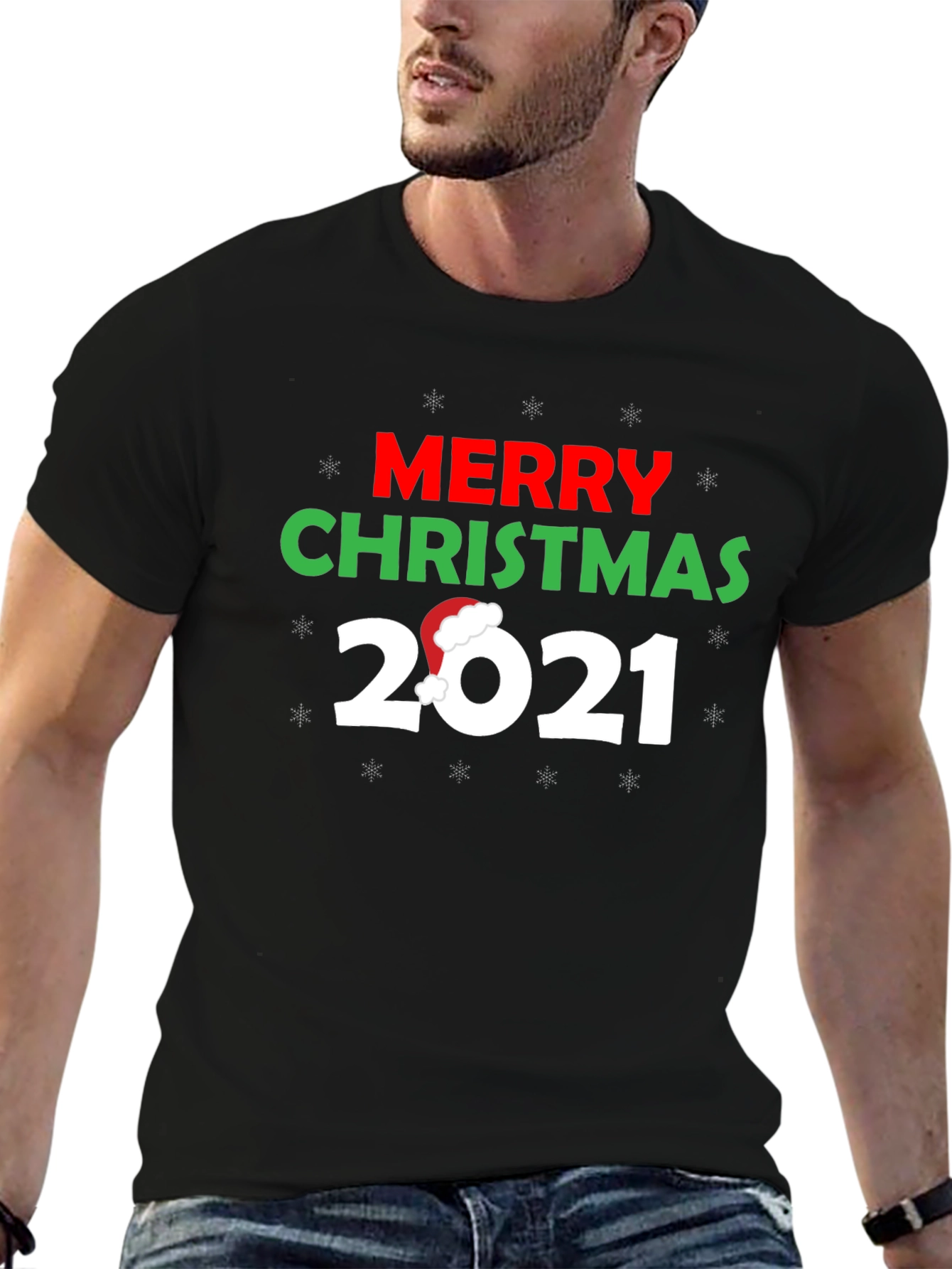 Merry Christmas 2021 Graphic T-Shirt