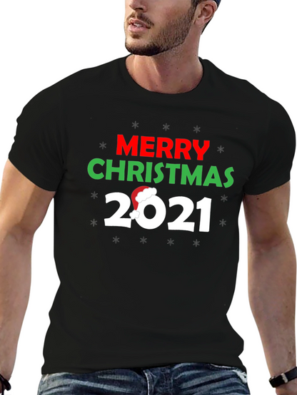 Merry Christmas 2021 Graphic T-Shirt