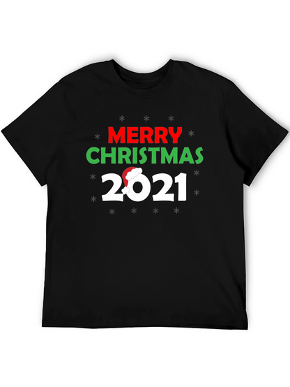 Merry Christmas 2021 Graphic T-Shirt