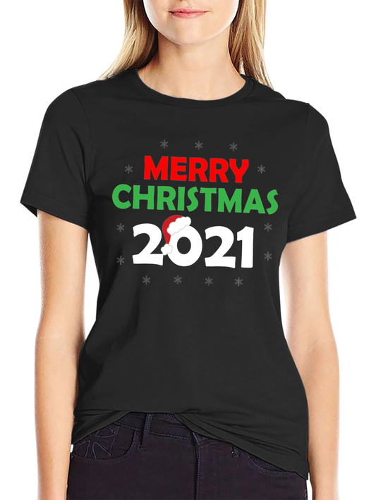 Merry Christmas 2021 Graphic T-Shirt