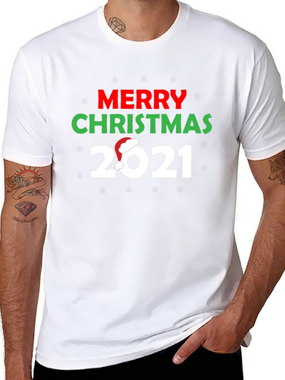 Merry Christmas 2021 Graphic T-Shirt