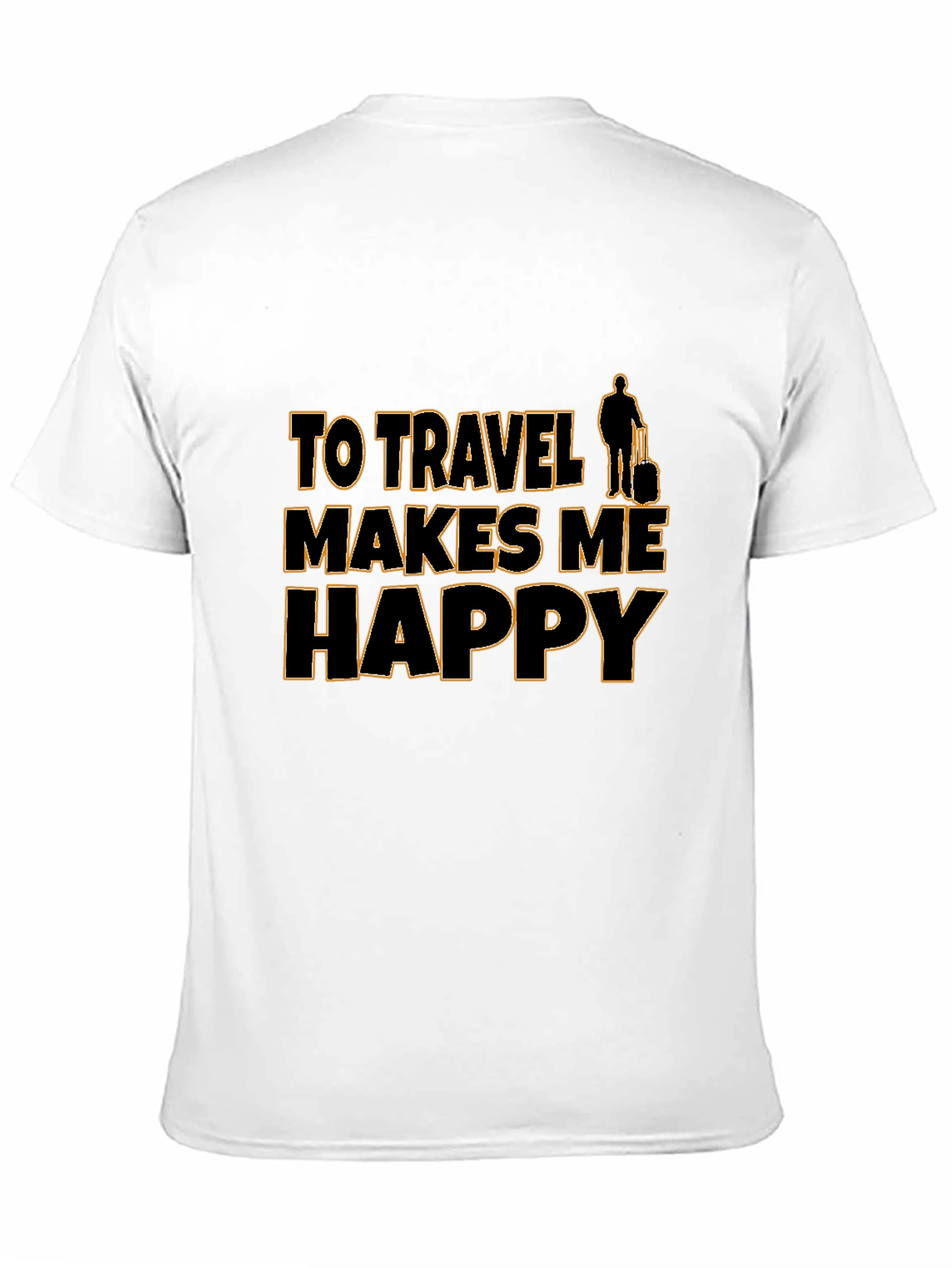 Travel Makes Me Happy T-Shirt