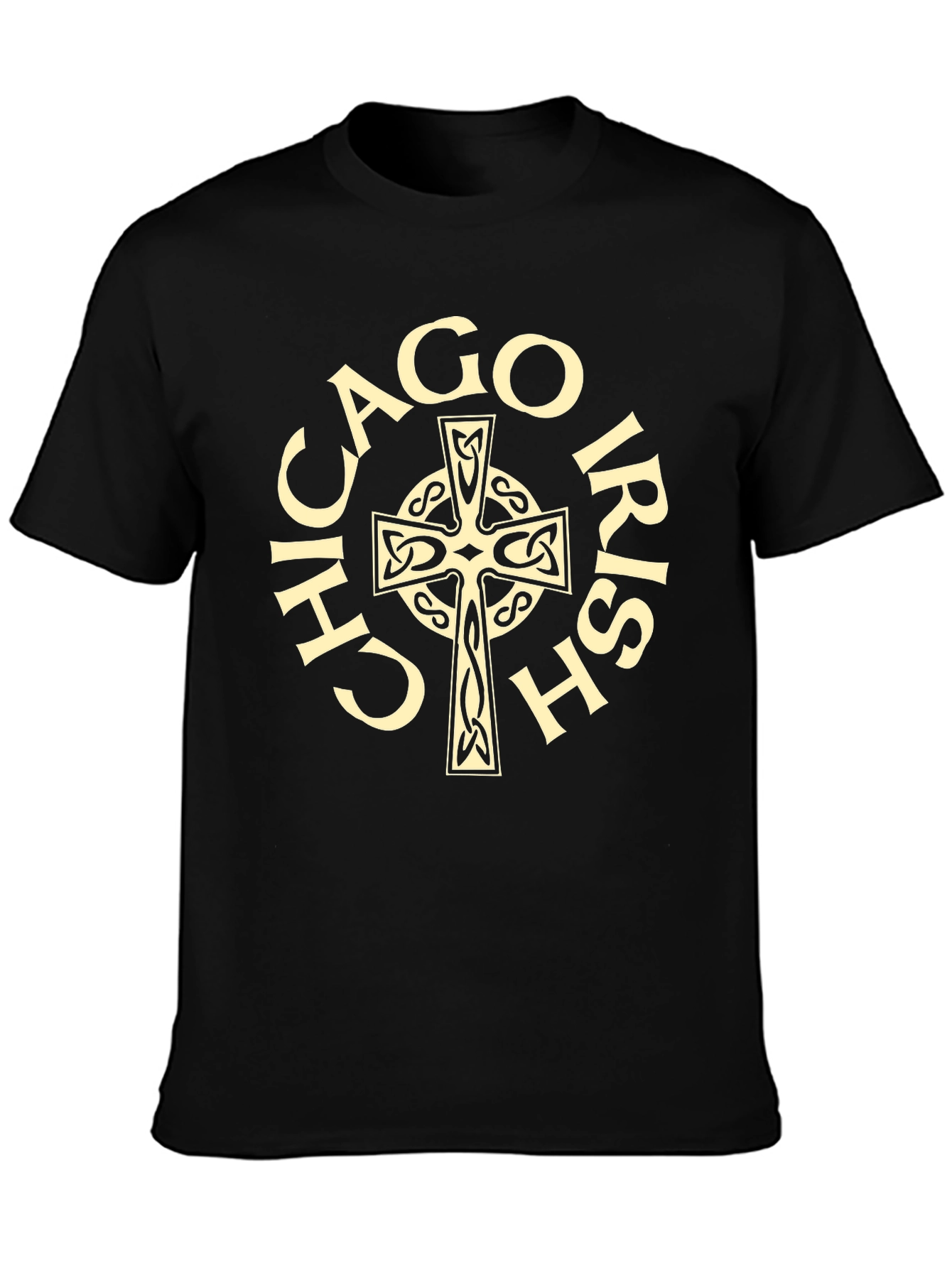 Chicago Irish Celtic Cross Graphic Tee