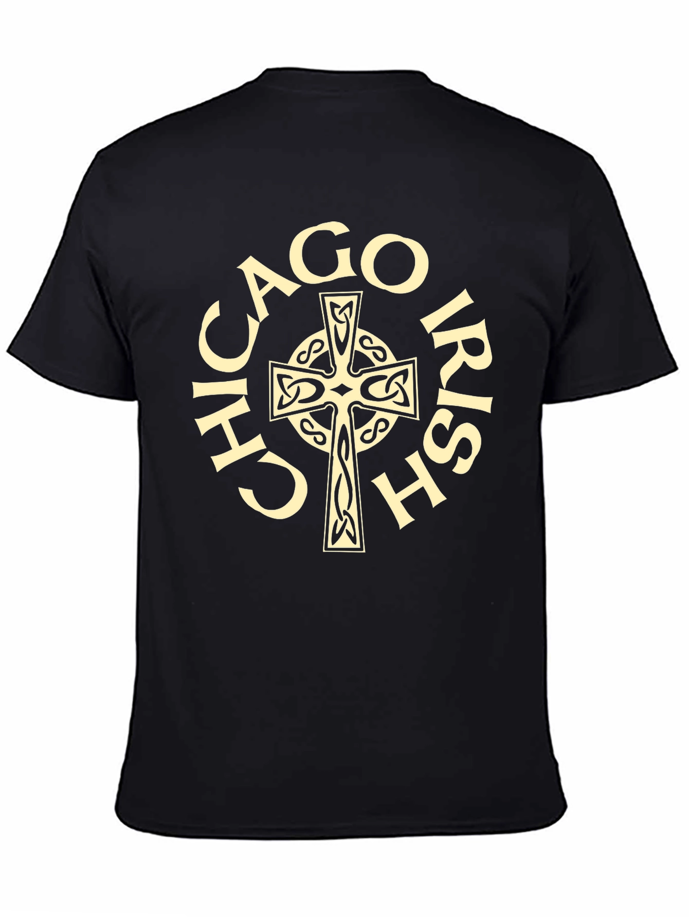 Chicago Irish Celtic Cross Graphic Tee