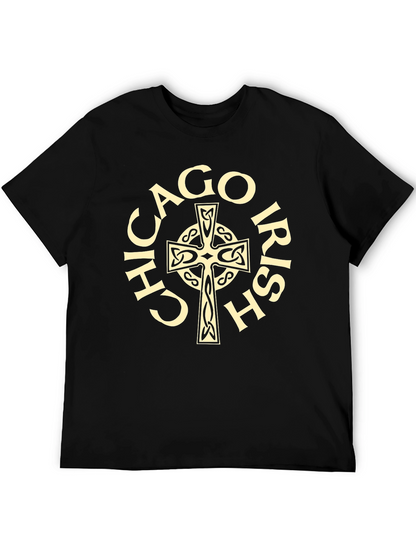 Chicago Irish Celtic Cross Graphic Tee