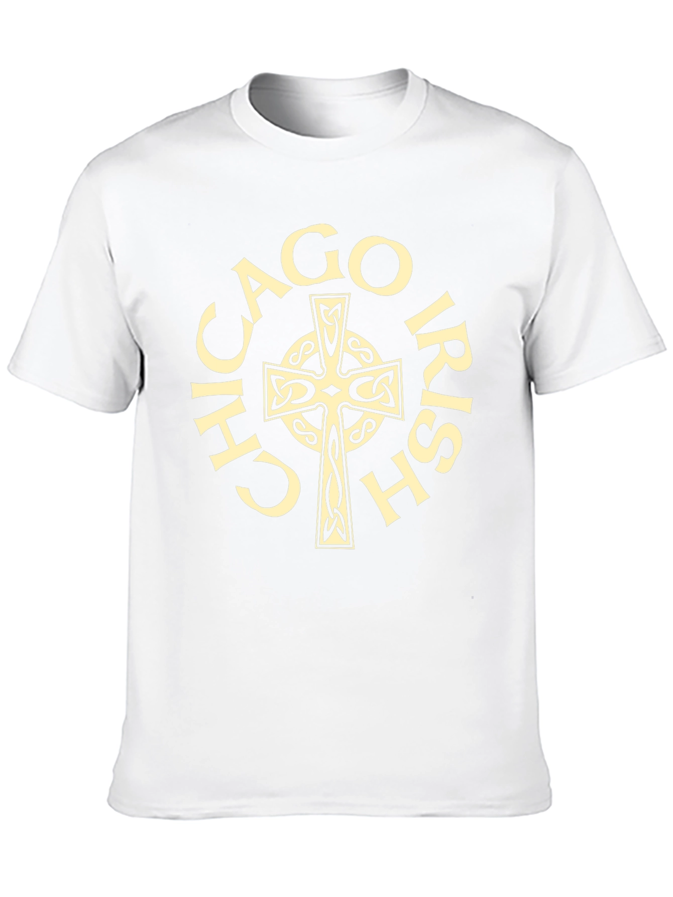 Chicago Irish Celtic Cross Graphic Tee