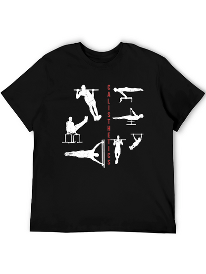 Calisthenics Workout Graphic T-Shirt