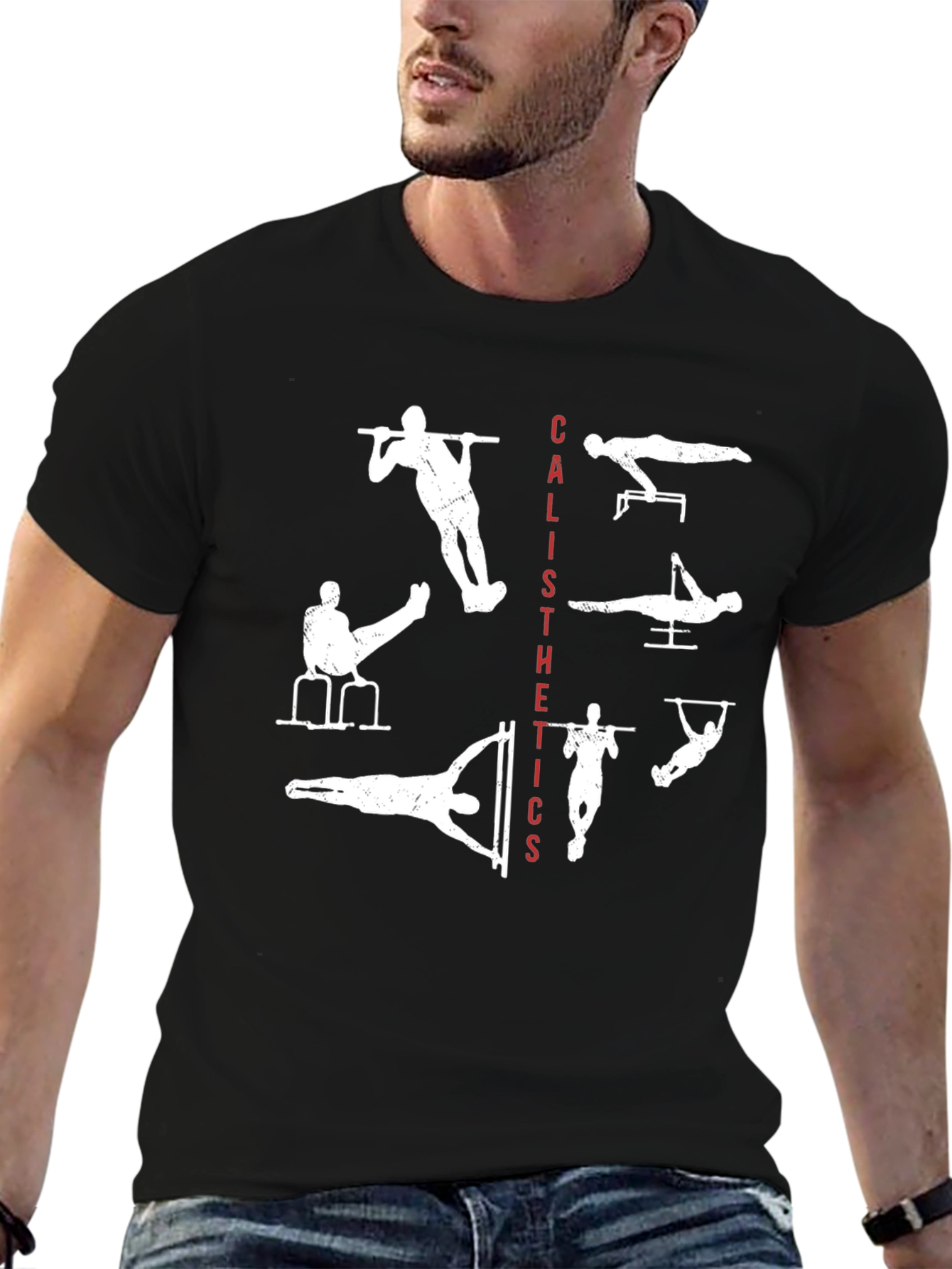 Calisthenics Workout Graphic T-Shirt