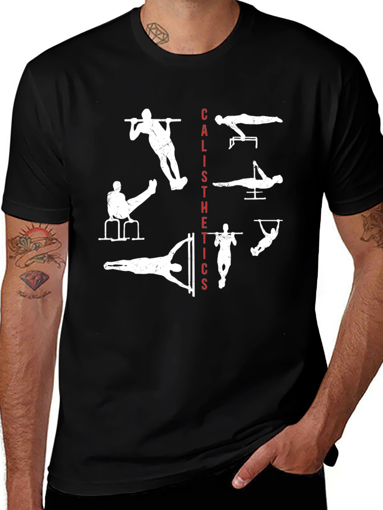 Calisthenics Workout Graphic T-Shirt