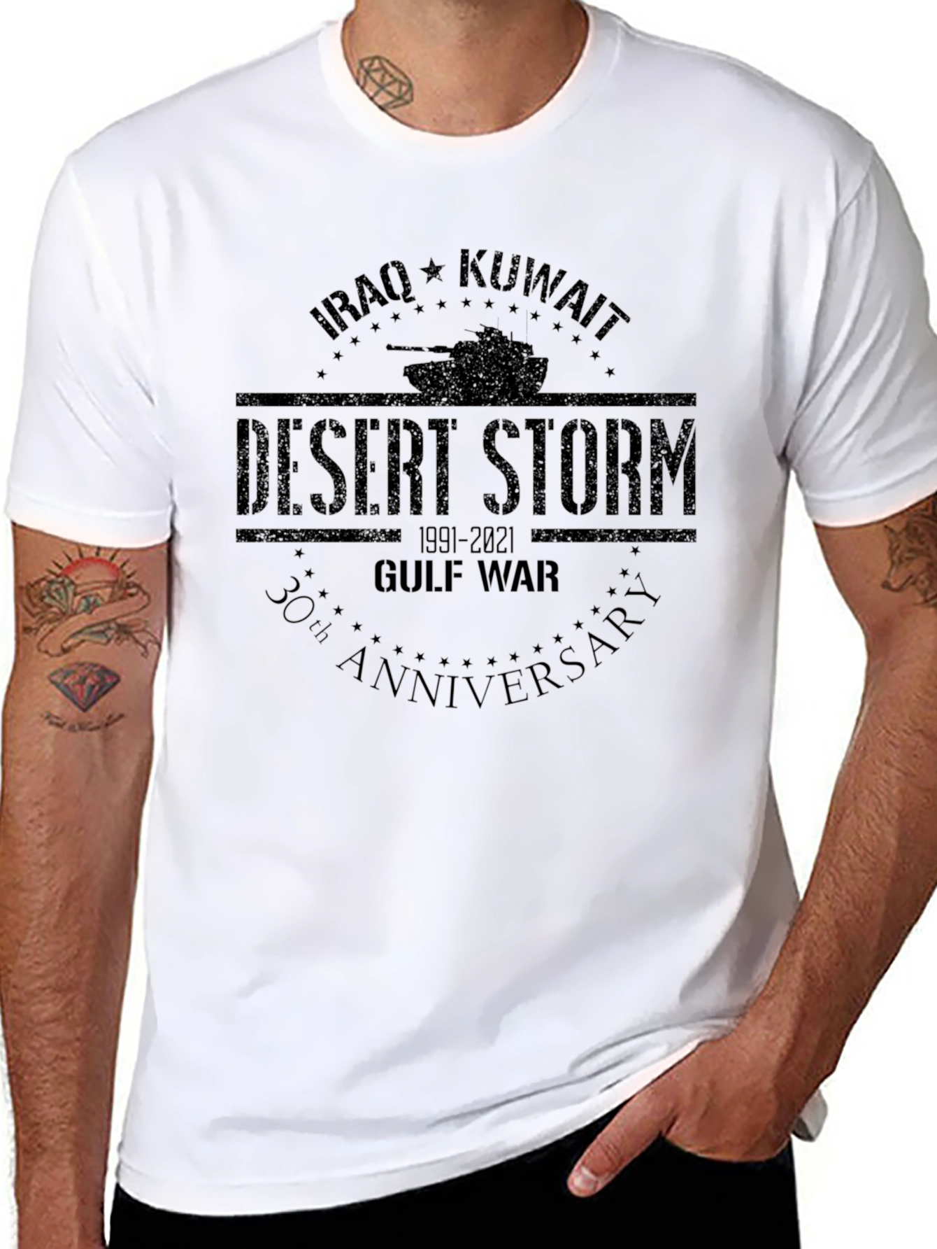 Desert Storm 30th Anniversary Gulf War T-Shirt
