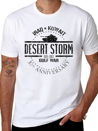 Desert Storm 30th Anniversary Gulf War T-Shirt