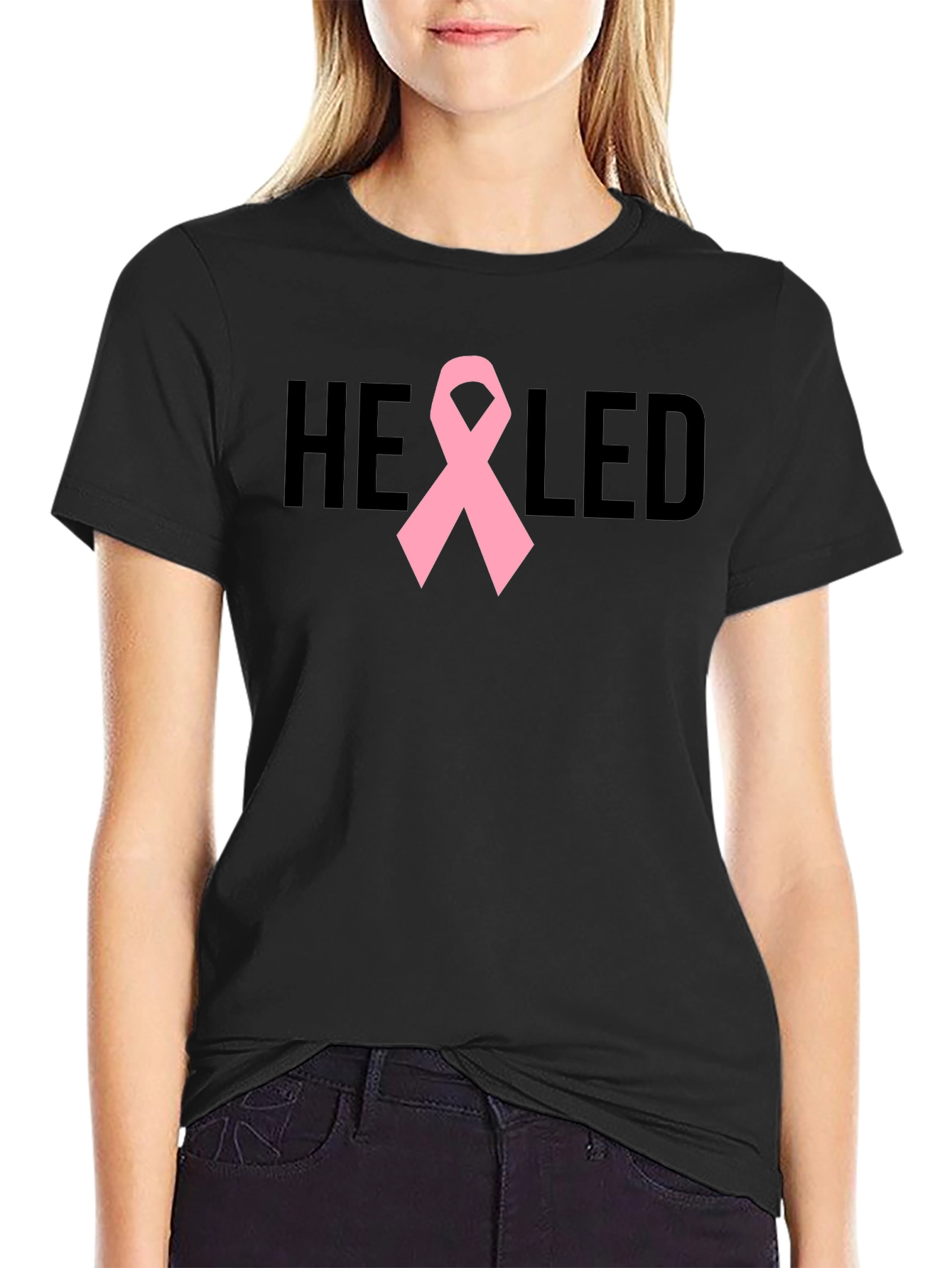 Healed Breast Cancer Awareness T-Shirt