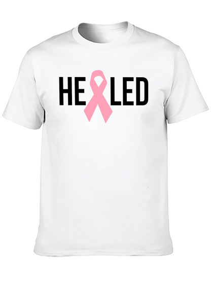Healed Breast Cancer Awareness T-Shirt
