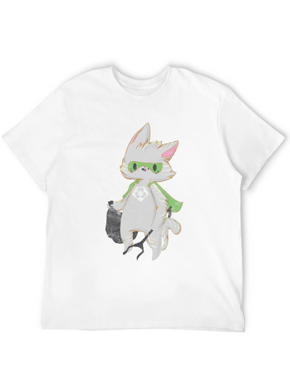 Super Cat T-Shirt - Graphic Print Tee
