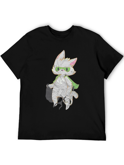 Super Cat T-Shirt - Graphic Print Tee