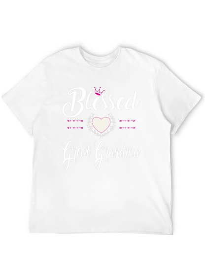 Blessed Great Grandma T-Shirt - Gift for Grandma