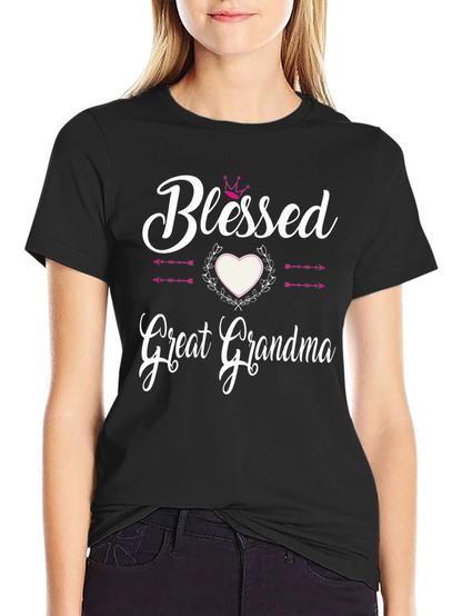 Blessed Great Grandma T-Shirt - Gift for Grandma