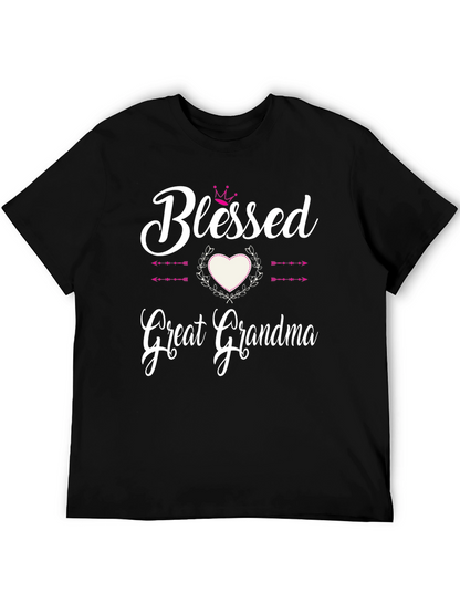 Blessed Great Grandma T-Shirt - Gift for Grandma