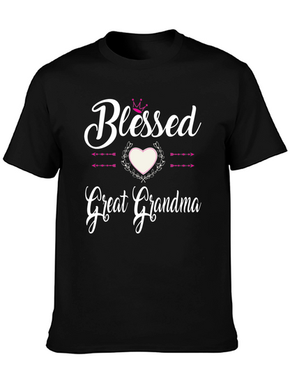 Blessed Great Grandma T-Shirt - Gift for Grandma