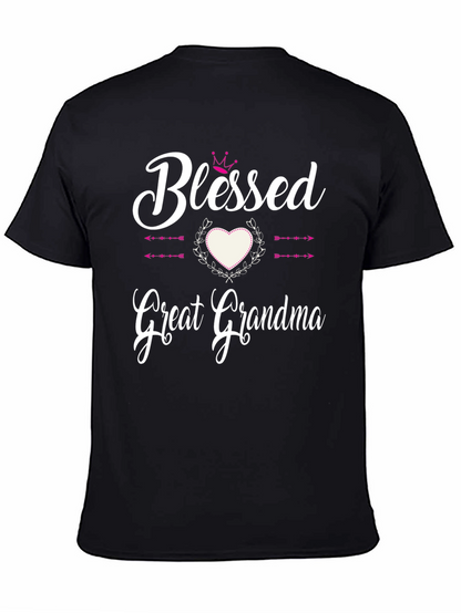 Blessed Great Grandma T-Shirt - Gift for Grandma