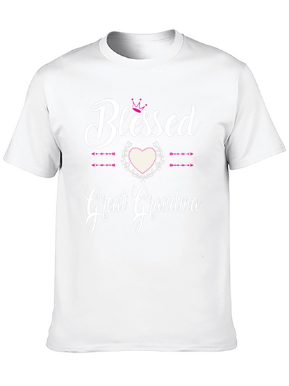 Blessed Great Grandma T-Shirt - Gift for Grandma