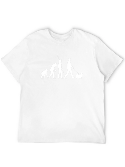 Evolution of Dog Walking T-Shirt