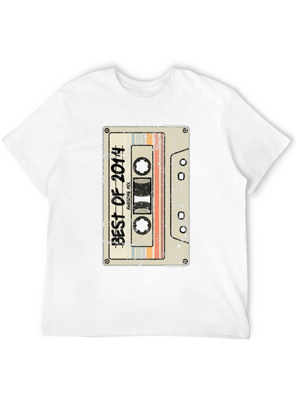 Retro Best of 2014 Cassette Tape Graphic Tee