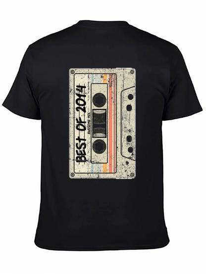 Retro Best of 2014 Cassette Tape Graphic Tee