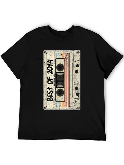 Retro Best of 2014 Cassette Tape Graphic Tee