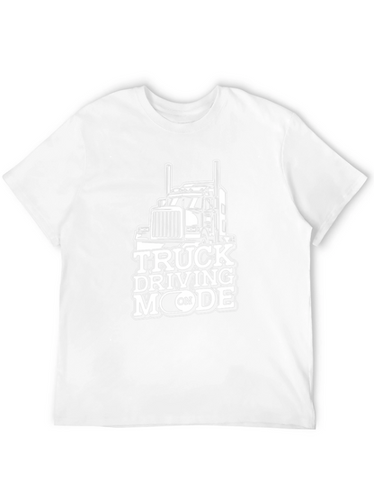 Truck Driving Mode T-Shirt - Black Tee