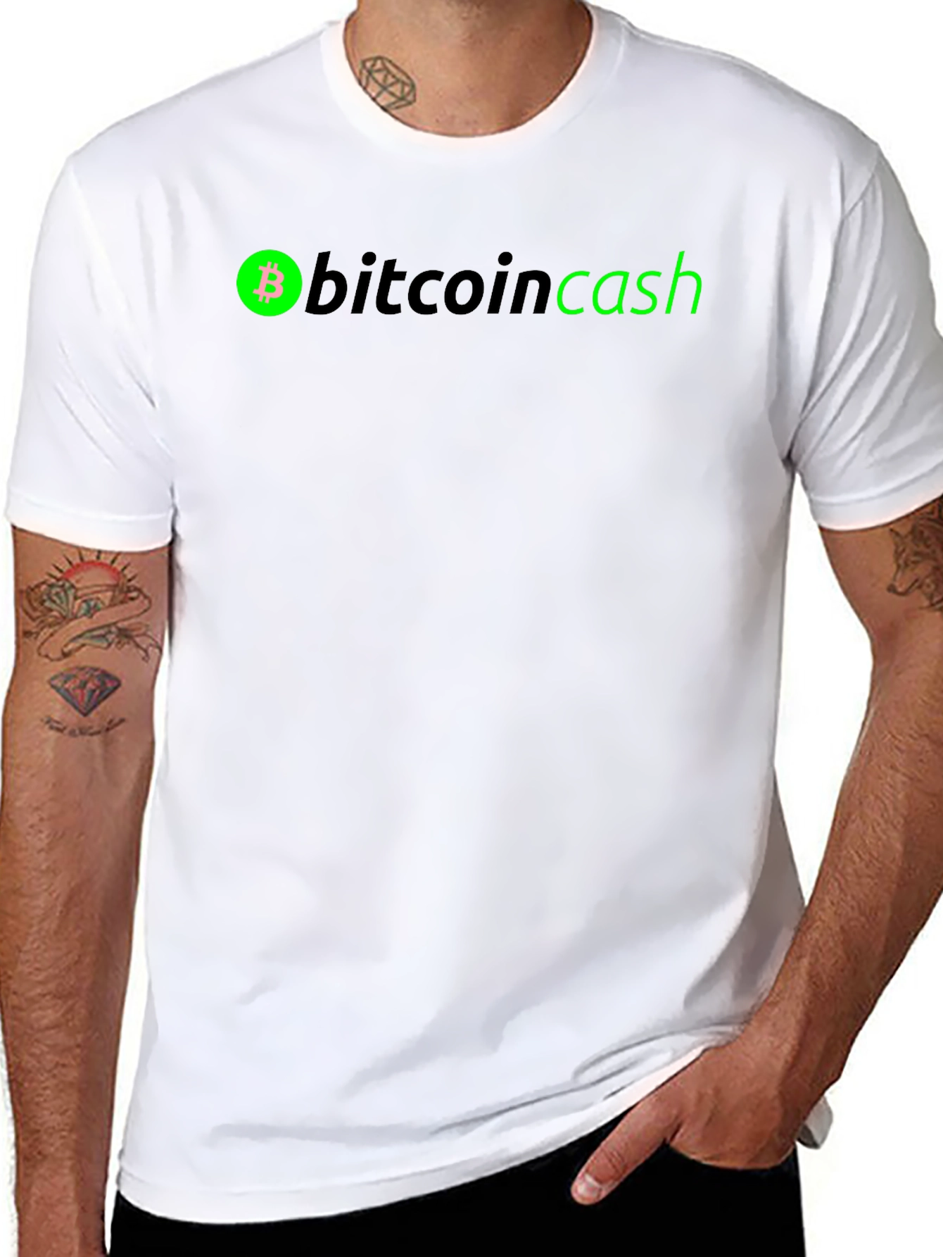 Bitcoin Cash Black T-Shirt