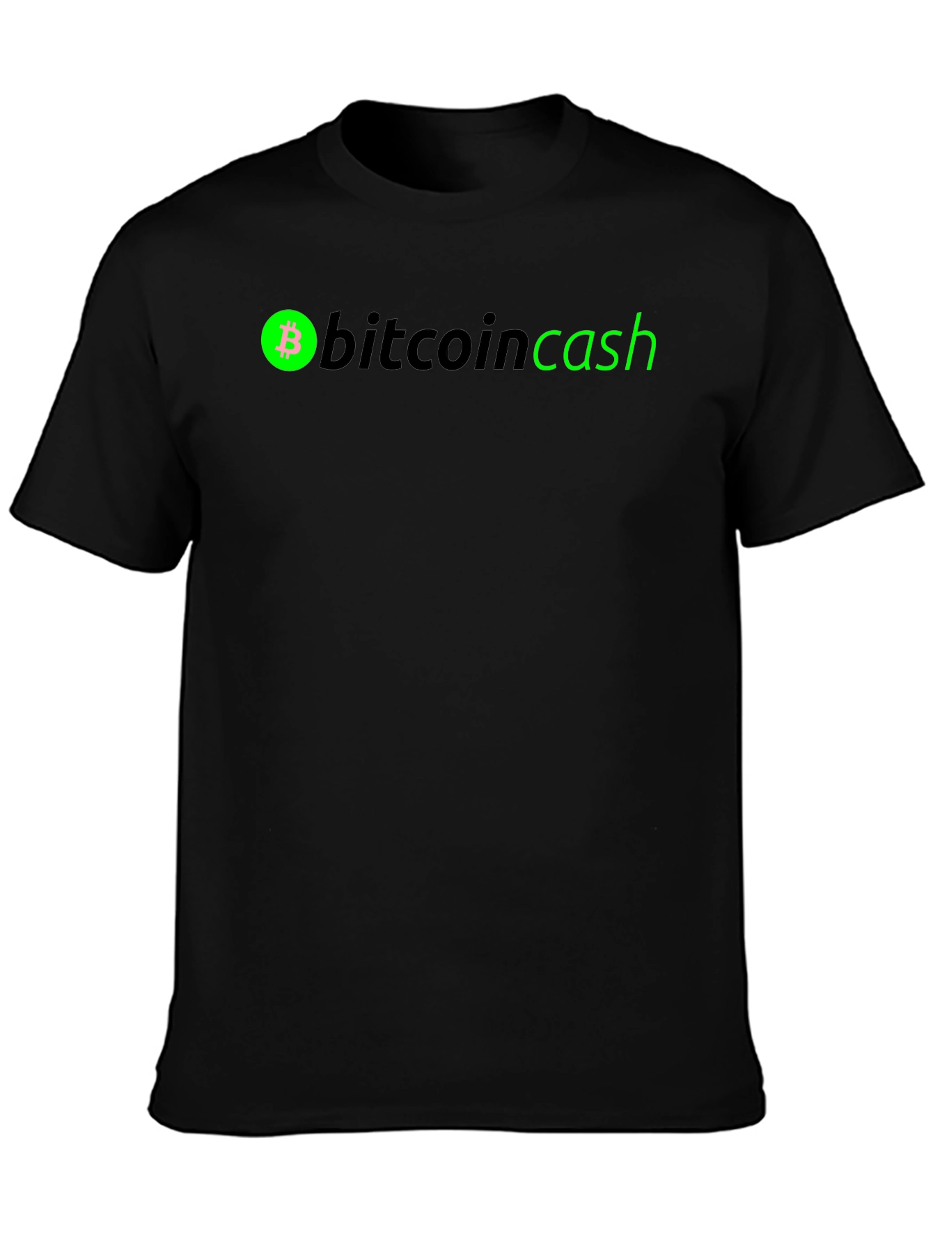 Bitcoin Cash Black T-Shirt