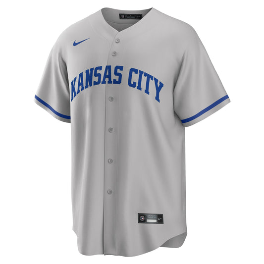 Bobby Witt Jr. Kansas City Royals Nike Road Replica Jersey - Gray
