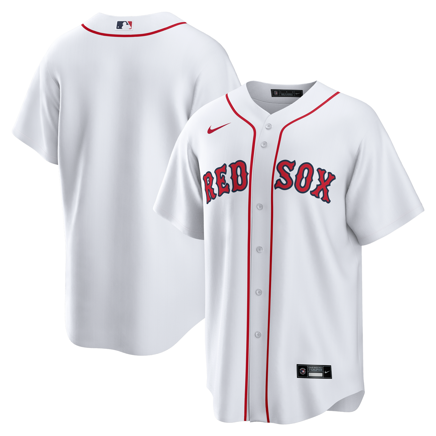 Boston Red Sox Nike Home Big &amp;amp; Tall Replica Jersey - White