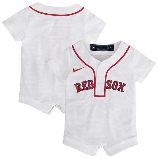 Boston Red Sox Nike Infant Home Replica Romper Jersey - White