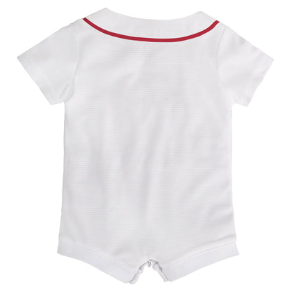 Boston Red Sox Nike Newborn Home Replica Romper Jersey - White