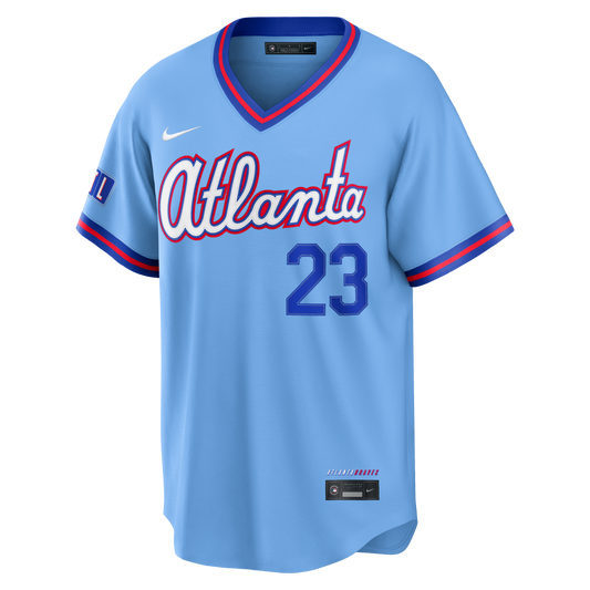 Michael Harris II Atlanta Braves Nike 2026 City Connect Stadium Jersey - Powder Blue