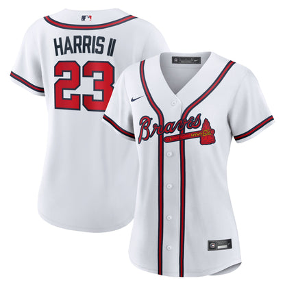 Michael Harris II Atlanta Braves Nike Women's Home Replica Jersey - White