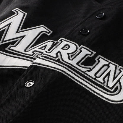 Miguel Cabrera Miami Marlins Mitchell &amp;amp; Ness Big &amp;amp; Tall Cooperstown Mesh Batting Practice Jersey - Black