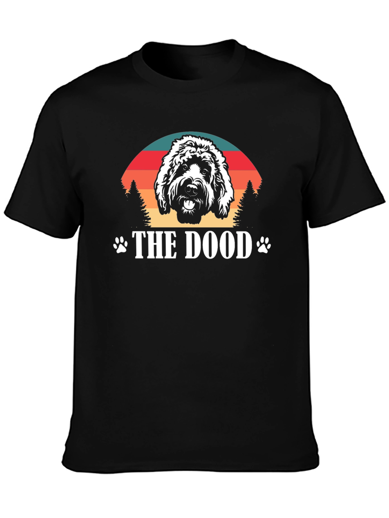 The Dood T-Shirt - Dog Lover Retro Style
