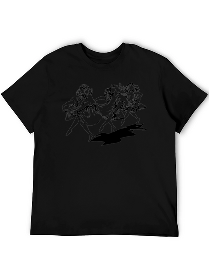 Mystic Women Graphic Black T-Shirt