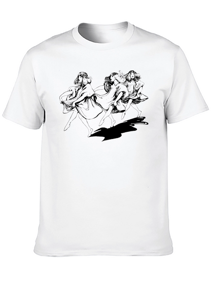 Mystic Women Graphic Black T-Shirt