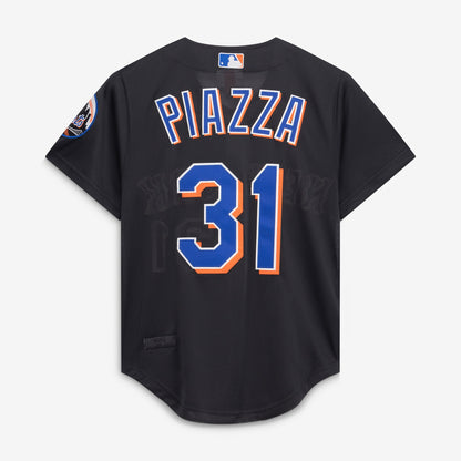 Mike Piazza New York Mets Mitchell &amp;amp; Ness Cooperstown Collection 2000 Batting Practice Jersey - Black