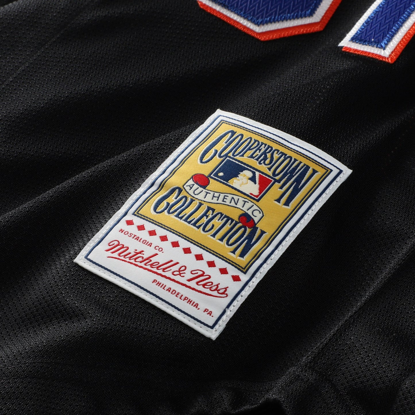 Mike Piazza New York Mets Mitchell &amp;amp; Ness Cooperstown Collection 2000 Batting Practice Jersey - Black