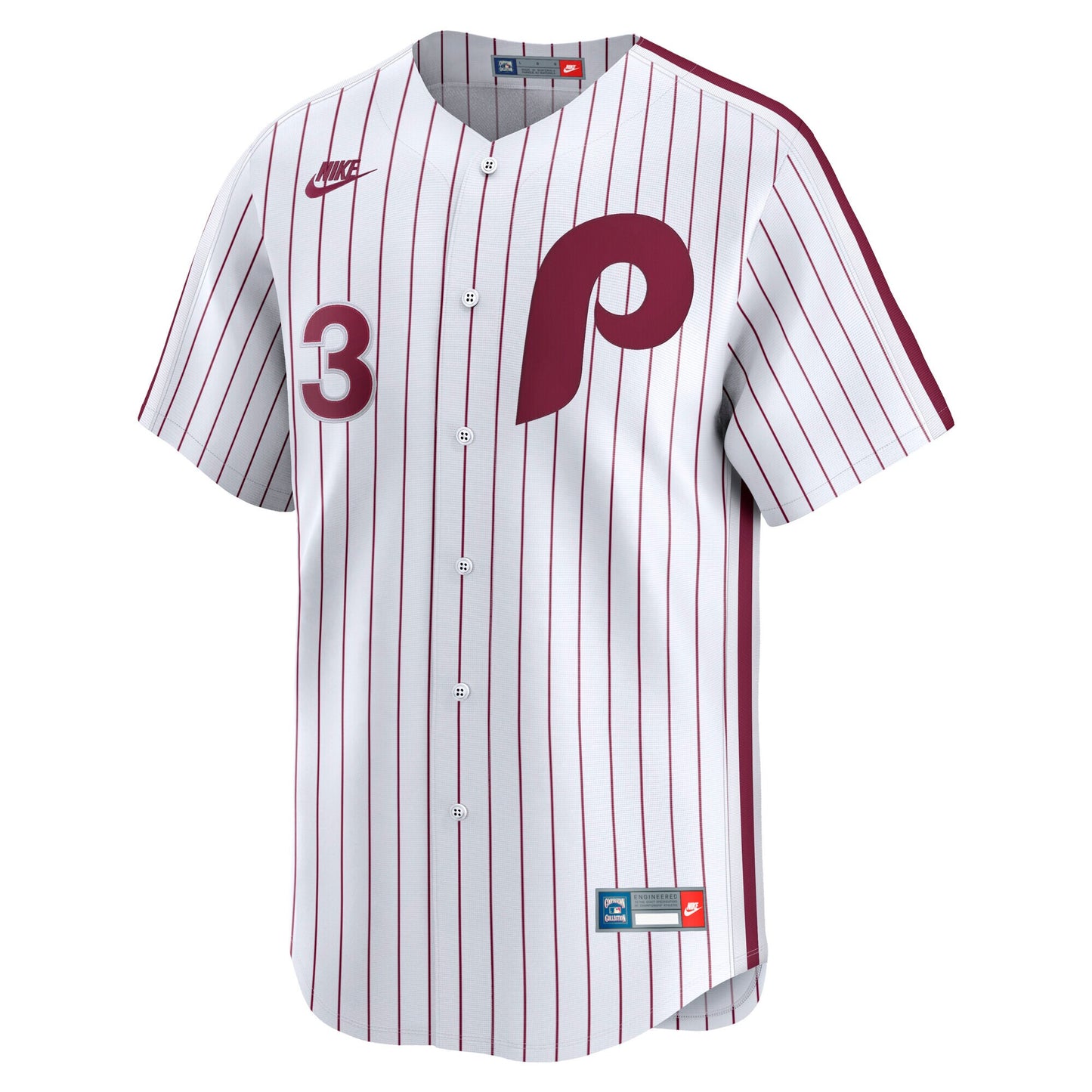 Bryce Harper Philadelphia Phillies Nike Cooperstown Collection Limited Jersey - White