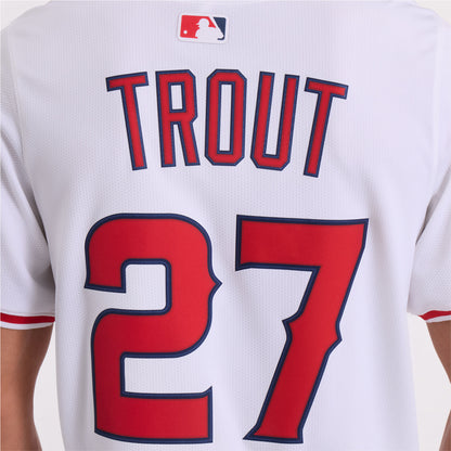 Mike Trout Los Angeles Angels Nike Home Limited Player Jersey - White
