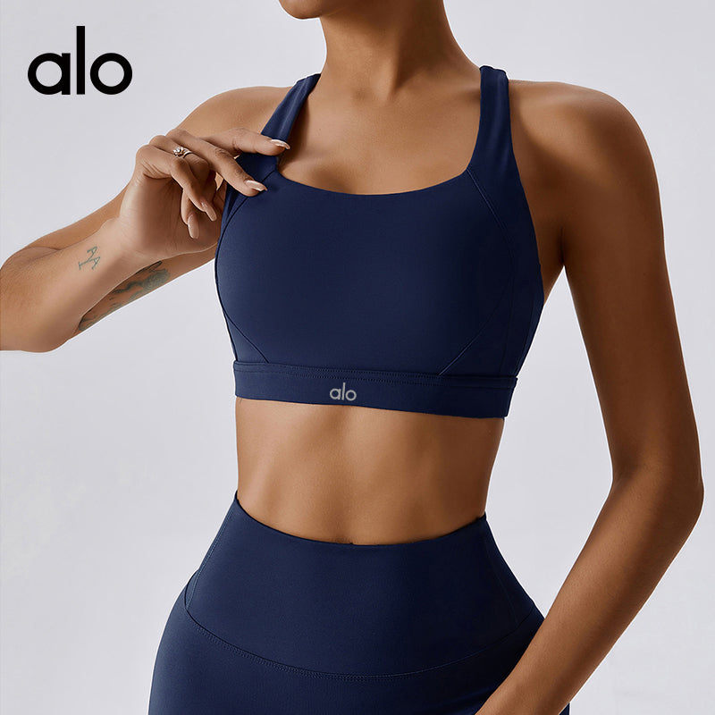 Aloyoga Cloud Sensation Tight Yoga Tank Top Sports Bra Anti-Shock Pilates Tank Top